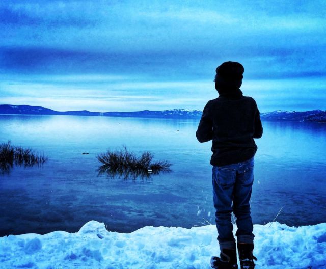 #randomclick #laketahoe #snow #ice 2020